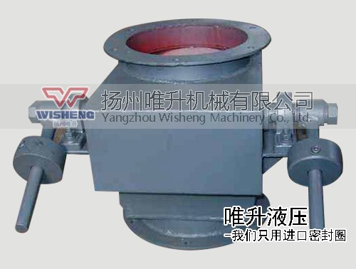 黑龍江圓形單層單門重錘式鎖風(fēng)翻板閥