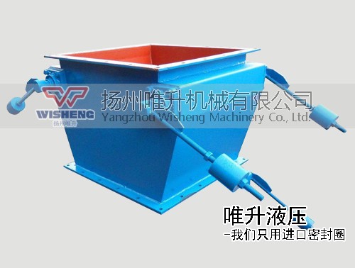 黑龍江方形單層雙門重錘式鎖風(fēng)翻板閥