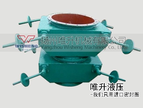 黑龍江圓形雙層雙門重錘式鎖風(fēng)翻板閥